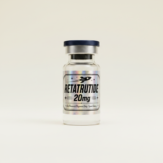Retatrutide — Cream Background